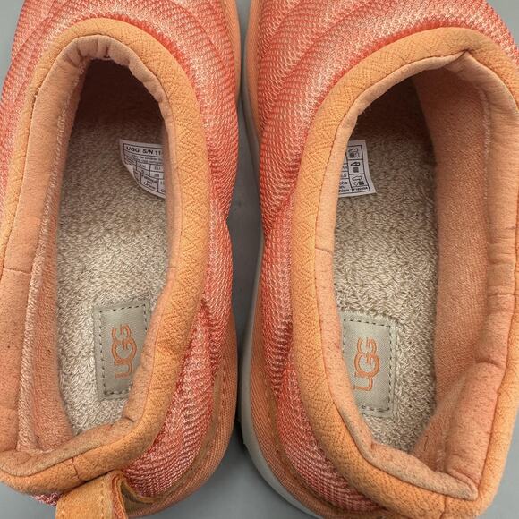 UGG Tasman LTA Shoes Mens 6/Womens 7.5 Peach Quilted Slippers Clog Mules - Picture 9 of 10